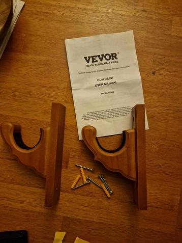 Wapenrek / muurbeugels voor lange wapens beschikbaar voor biedingen