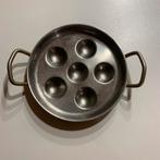Escargotbordje inox, Ophalen of Verzenden, Zo goed als nieuw, Inox
