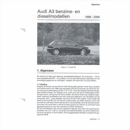 Audi A3 Vraagbaak losbladig 1996-2000 #1 Nederlands, Livres, Autos | Livres, Utilisé, Audi, Enlèvement ou Envoi