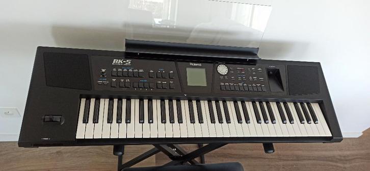 Roland BK-5 Backing Keyboard (nieuw), Muziek en Instrumenten, Piano's, Nieuw, Piano, Zwart, Digitaal, Ophalen