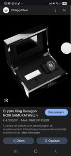 Phillipe plein samourai horloge, Handtassen en Accessoires, Horloges | Heren, Ophalen of Verzenden, Zo goed als nieuw, Polshorloge