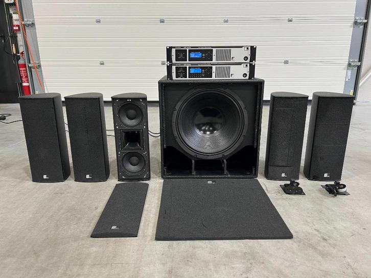 Fohhn Audio: XS-4 + 5x AT-09 + D4.750 DSP + D2.1500 DSP, TV, Hi-fi & Vidéo, Enceintes, Utilisé, Ensemble surround complet, 120 watts ou plus