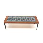 Vintage salontafel keramiek jaren '60 '70 midcentury design, Verzenden