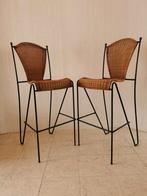 Set barstoelen, Ophalen, Gebruikt, Riet