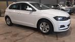 Volkswagen Polo 1.0 Comfortline GPS + Cruise + 4 elek ruiten, Auto's, Voorwielaandrijving, Stof, Wit, 5 deurs