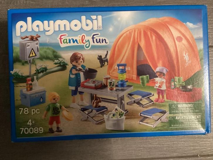 Au camping avec Playmobil, Kinderen en Baby's, Speelgoed | Playmobil, Zo goed als nieuw, Complete set, Ophalen