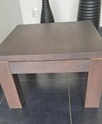 Vierkante salontafel in massief hout van meubelzaakPrenuptia, Ophalen of Verzenden, Vierkant, Teakhout