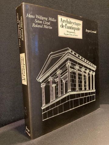 ARCHITECTURE DE L'ANTIQUITE, Franstalig 1980 beschikbaar voor biedingen