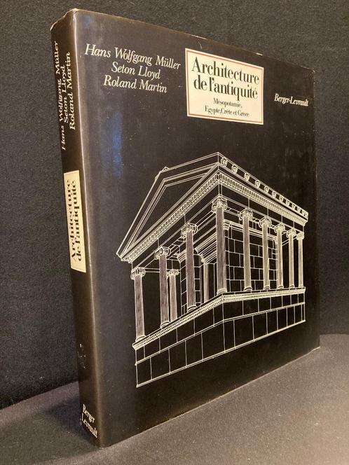 ARCHITECTURE DE L'ANTIQUITE, Franstalig 1980, Boeken, Kunst en Cultuur | Architectuur, Gelezen, Stijl of Stroming, Ophalen of Verzenden