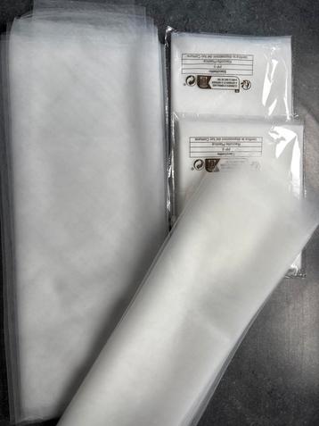 Tissu de tulle de mariage blanc, Enlèvement ou Envoi, Comme neuf, Blanc, Accessoires