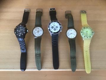 Set van 5 „Ice Watch” -horloges 