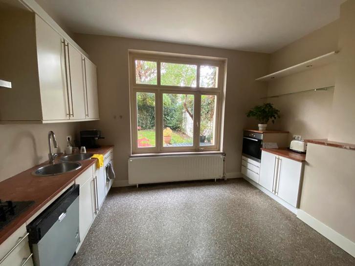 Keukenkasten met marmeren blad, Huis en Inrichting, Keuken | Complete keukens, Gebruikt, Overige typen, Wit, Graniet of Steen