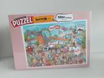 Puzzle de dessin animé Kortrijk 1000 pièces (nouveau), Hobby & Loisirs créatifs, Enlèvement ou Envoi, 500 à 1500 pièces, Neuf
