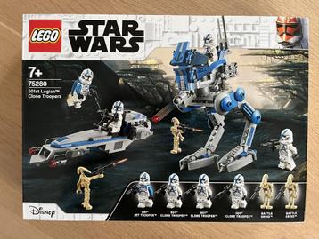 LEGO Star Wars 75280 | Les Soldats Clones 501ème légion NEUF