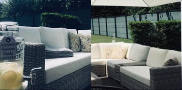 Lounge tuin, Osier, Enlèvement, Utilisé, Sets de jardin