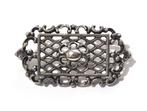 Vintage zilveren 835 broche, gekeurd van de '50., Ophalen of Verzenden, Zilver, Broche