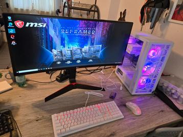 Gamer Neuf i7-13700+ssd1tb+2tb+rtx 3070ti+ lg curve 34" etc beschikbaar voor biedingen