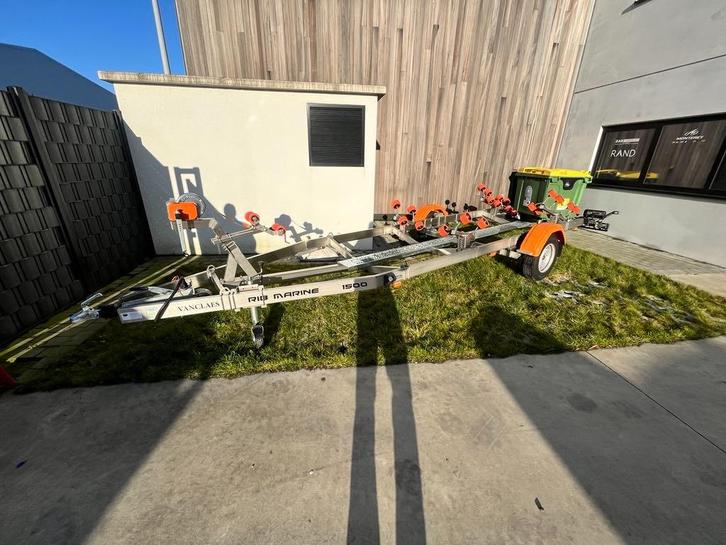 Vanclaes Rib 1500 Trailer, Watersport en Boten, Rubberboten, Zo goed als nieuw, Overige merken, Overige materialen, Ophalen