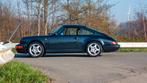 Porsche 964 Carrera 2, Auto's, 4 zetels, Zwart, Blauw, Leder