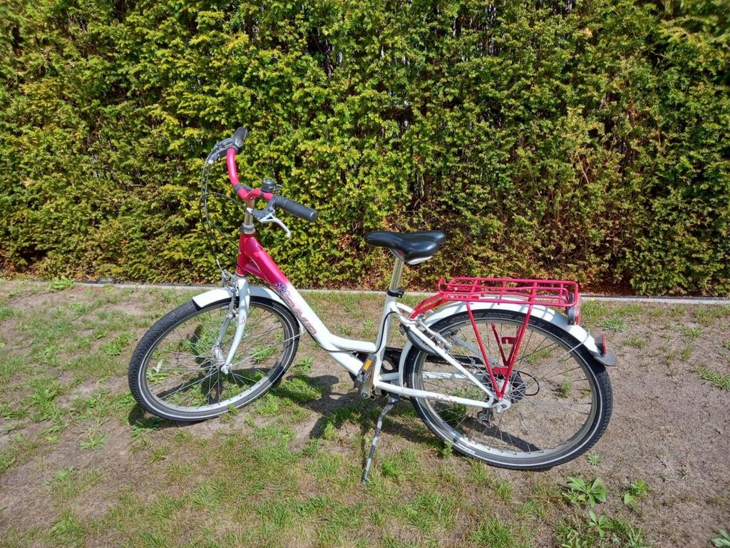 Kinderfiets 24 inch, Ophalen