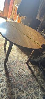 Table ronde en chêne, Jardin & Terrasse, Enlèvement, Utilisé