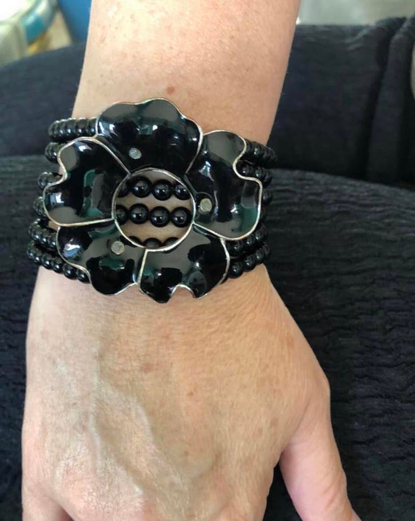 Mooie armband, Ophalen, Zo goed als nieuw, Zwart