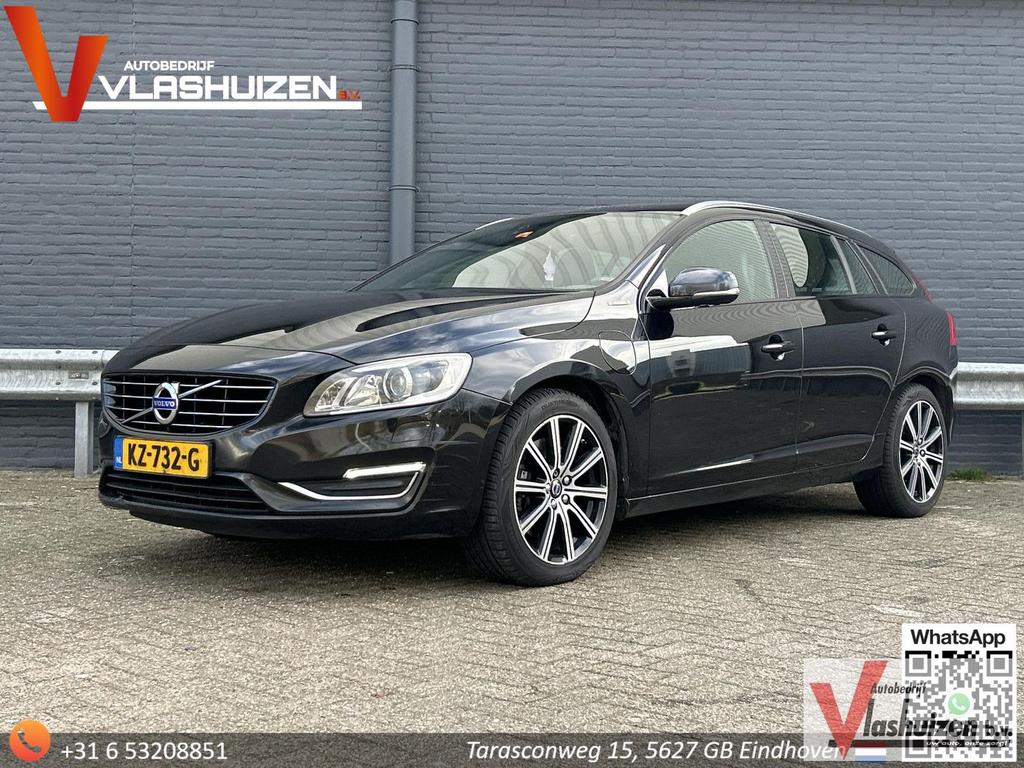 Volvo V60 2.4 D5 Twin Engine Special Edition | Leder | Stoel, Auto's, Volvo, Bedrijf, V60, 4x4, ABS, Adaptieve lichten, Airbags