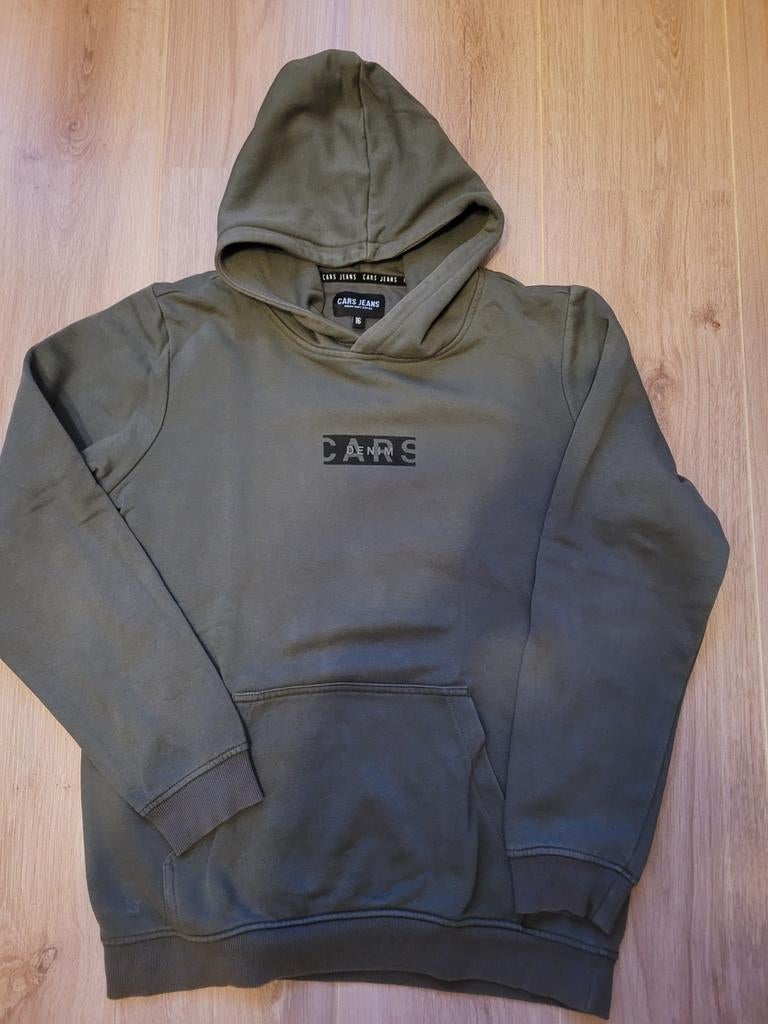 Hoodie Cars, Kinderen en Baby's, Kinderkleding | Maat 170, Ophalen, Zo goed als nieuw