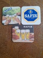 3 sous-verres à bière en safir, Collections, Enlèvement ou Envoi