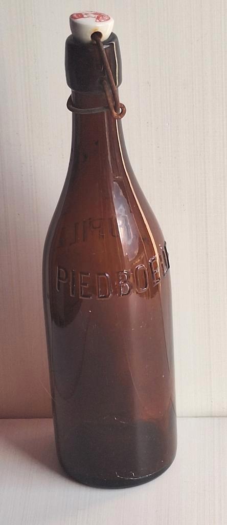 Belle ancienne bouteille de Piedboeuf Jupille 1959, Collections, Marques de bière, Utilisé, Bouteille(s), Enlèvement ou Envoi