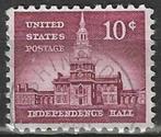 USA 1956 - Yvert 615 - Independence Hall Philadelphia (ST), Postzegels en Munten, Postzegels | Amerika, Verzenden, Gestempeld