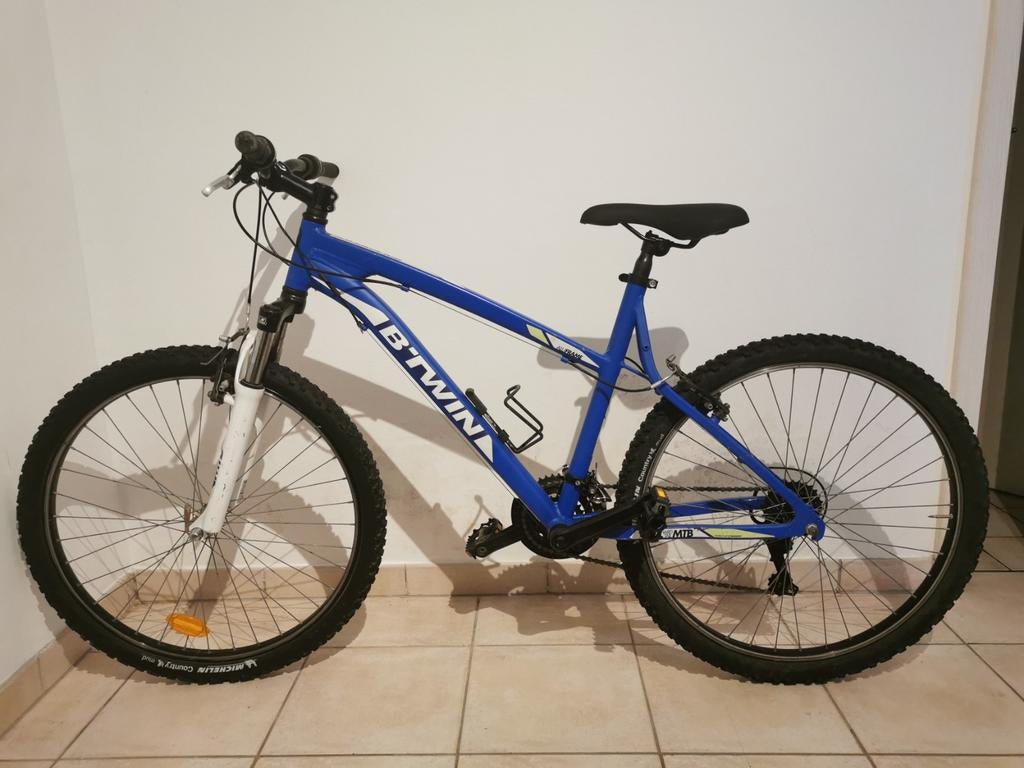 Vélo VTT Rockrider Btwin (taille M), Autres marques, Frein sur jante, Enlèvement, Hommes