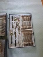 136 delig bestek zilver 100, antiek voor 12 personen, Antiek en Kunst, Ophalen