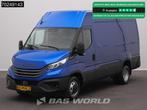 Iveco Daily 35C21 BPM VRIJ! 3.0L Automaat 210PK L2H2 Dubbell, Auto's, Euro 6, 4 cilinders, Iveco, Blauw