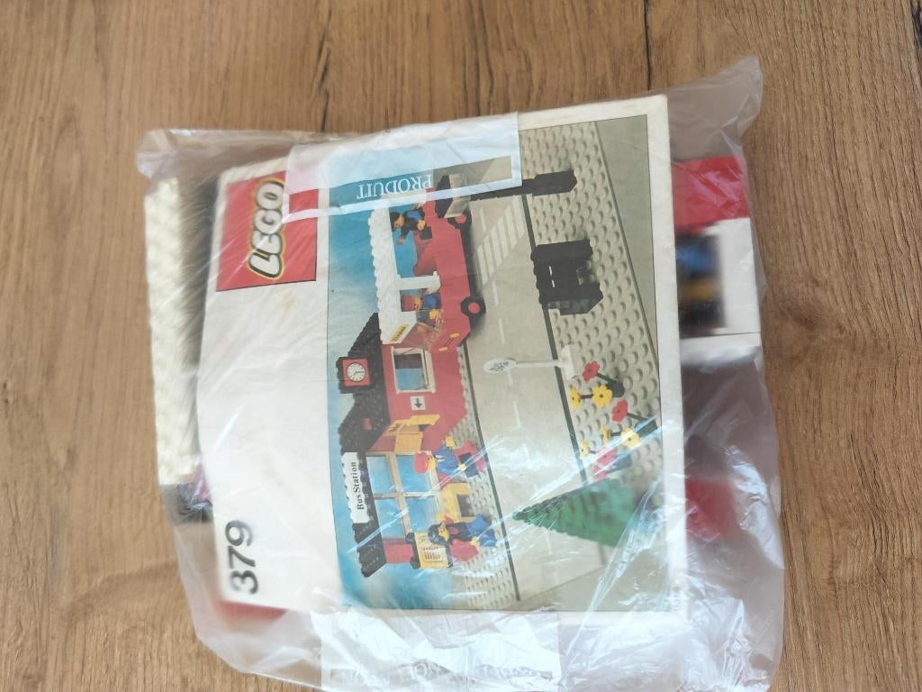 oude lego 379 busstation jaren '70, Ophalen of Verzenden, Lego
