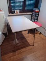 keukentafel met 4 stoelen, Huis en Inrichting, Tafels | Eettafels, Ophalen, Overige materialen, Gebruikt, 200 cm of meer