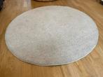 Tapis rond beige IKEA Stoense 130cm, Maison & Meubles, 100 à 150 cm, Beige, Rond, 100 à 150 cm