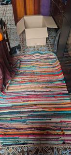 geweven Chindi tapijt, Ophalen of Verzenden, Gebruikt, Overige kleuren, Rechthoekig