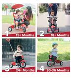 Driewieler meegroei van baby tot kleuter, Fietsen en Brommers, Ophalen, Zo goed als nieuw