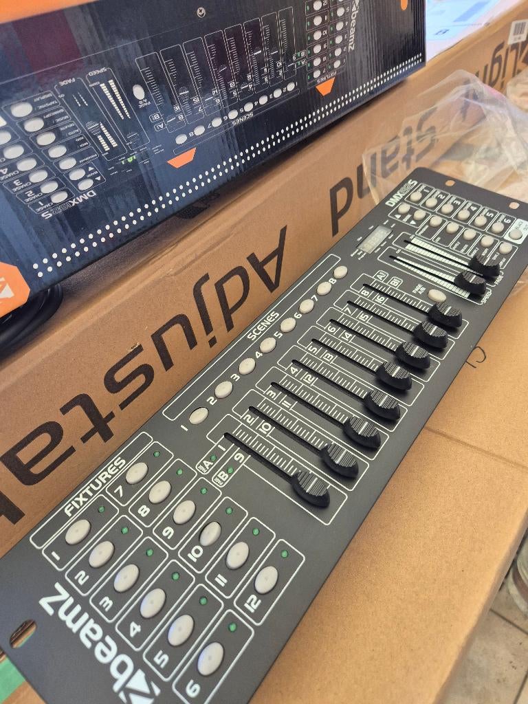 BeamZ DMX-192S kanaals DMX controller, Ophalen, Zo goed als nieuw, Licht, Geluidgestuurd