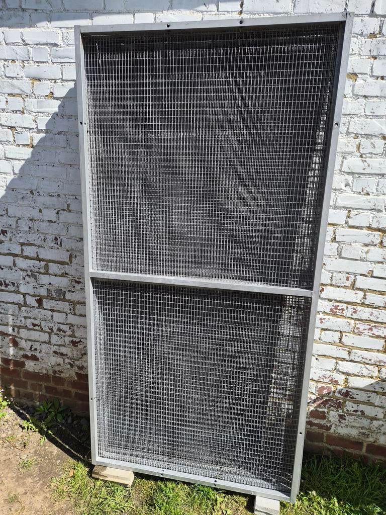 Gealvaniseerde voliere panelen te koop 8 met draad en 9zonde, Dieren en Toebehoren, Vogels | Hokken en Kooien, Ophalen