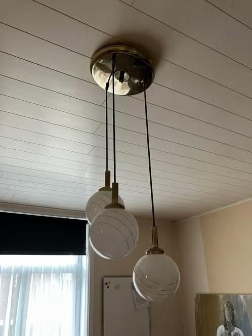 lampe lustre, Enlèvement