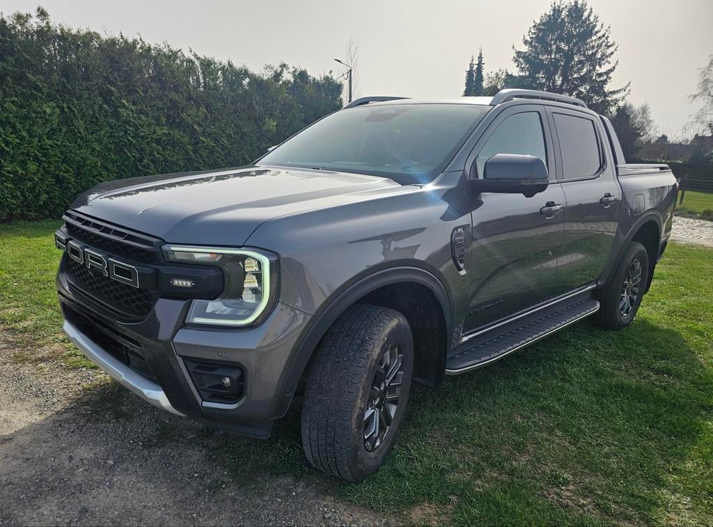 Ford Ranger Wildtrack 06/2023 199.000 kms parfait état, Cuir, Argent ou Gris, Achat, Noir