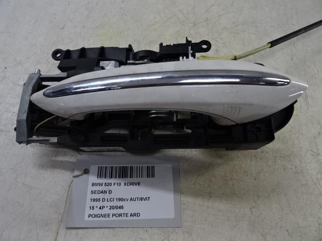 POIGNEE EXTERIEURE ARRIÈRE DROITE BMW 5 serie (F10), Utilisé, Arrière, BMW