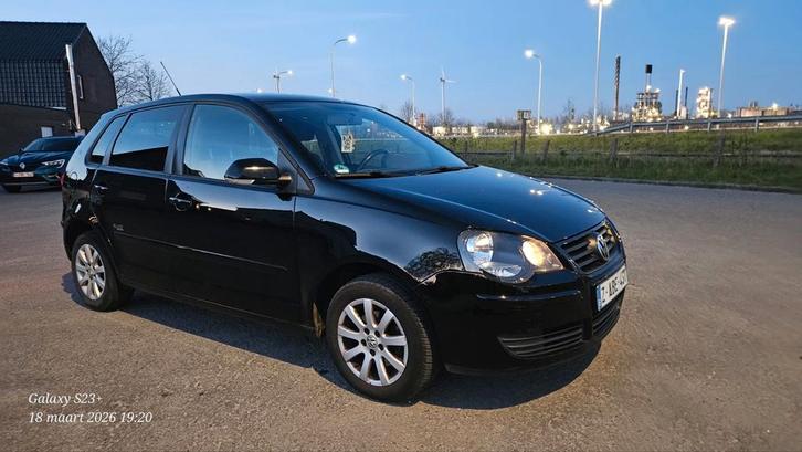 VW Polo 1.2 Black Edition – 2008 – Gekeurd, Auto's, Volkswagen, Bedrijf, Polo, Airconditioning, Lichtmetalen velgen, Trekhaak
