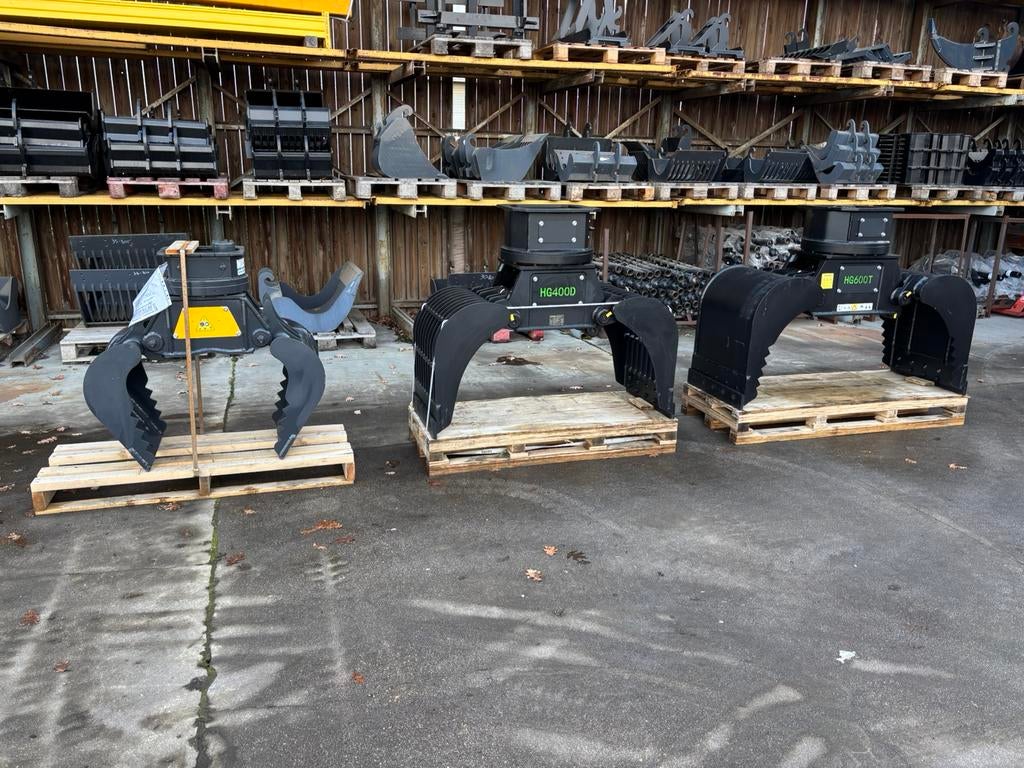 Zware roterende sorteergrijper 3 - 10 ton nieuw / stock, Zakelijke goederen, Ophalen