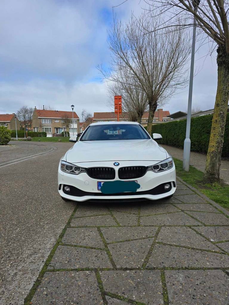 bmw 418 gran coupé, Auto's, BMW, Stof, Wit, Bruin, 5 deurs