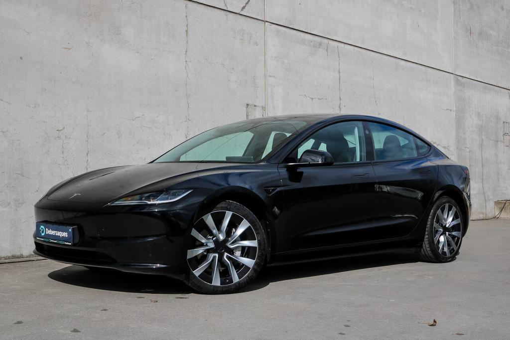 Tesla Model 3 Highland ACC APP PSENS+CAM ZETEL+STUURVERW, Auto's, Tesla, 0 kg, Zwart, Te koop, 0 kg