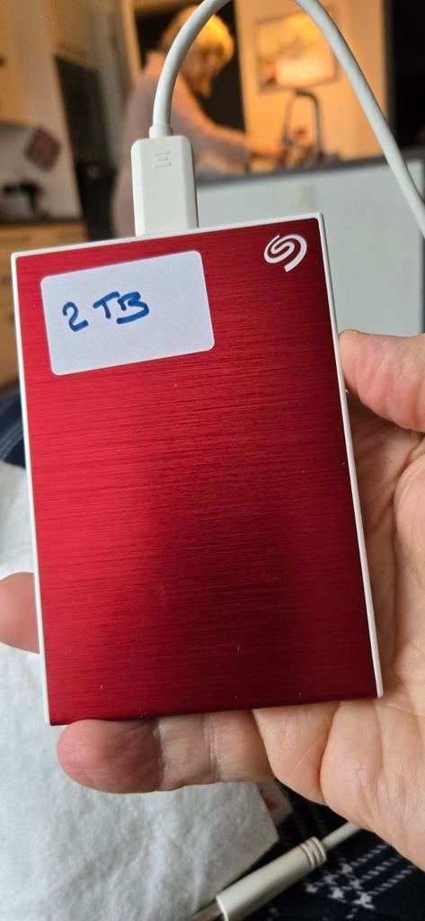 Seagate hd 2.5. 2TB, Ophalen, USB