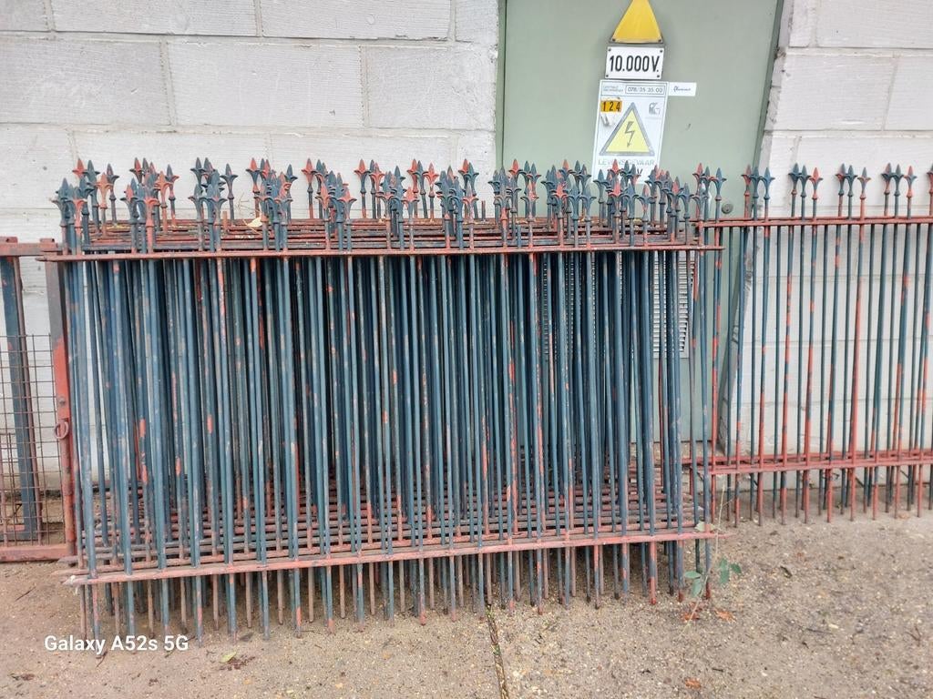 Omheining, Ophalen, Gebruikt, IJzer